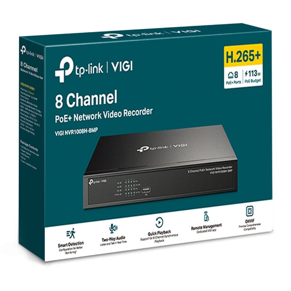 VIGINVR1008H-8MP