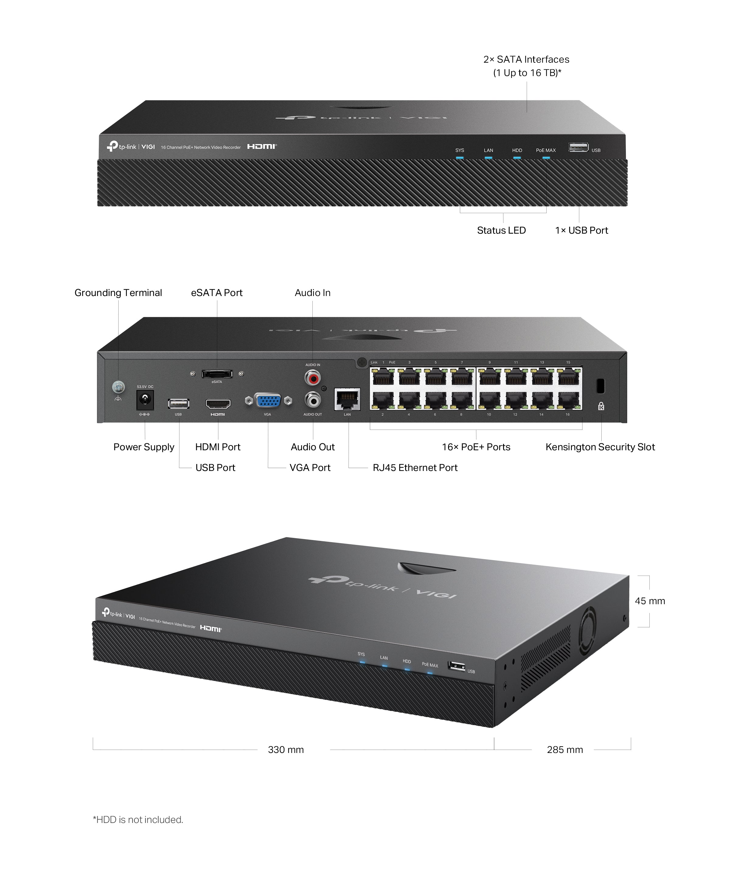 VIGI NVR2016H - Image 2