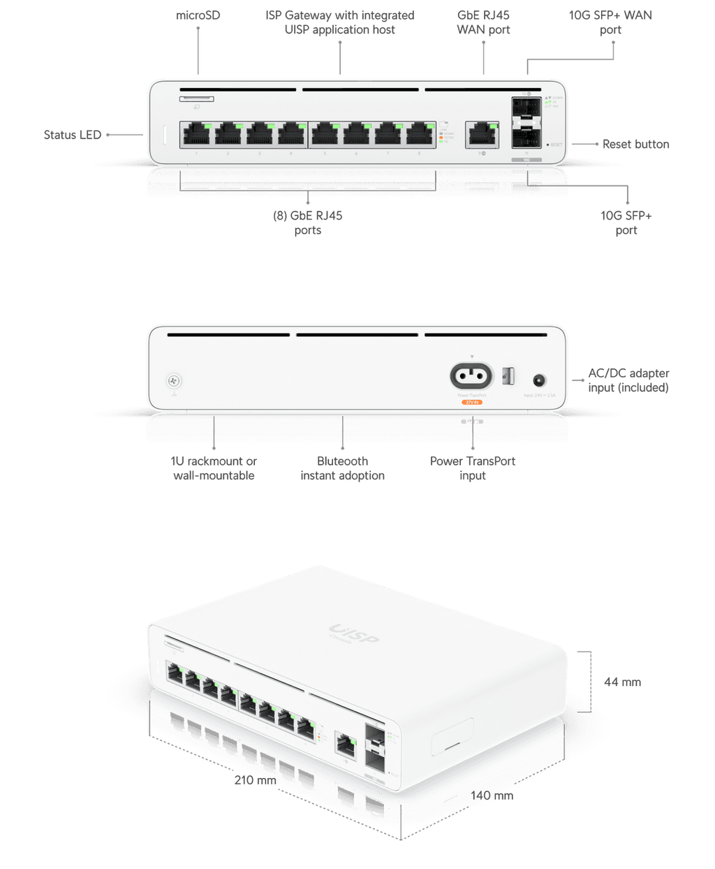 Console UISP
