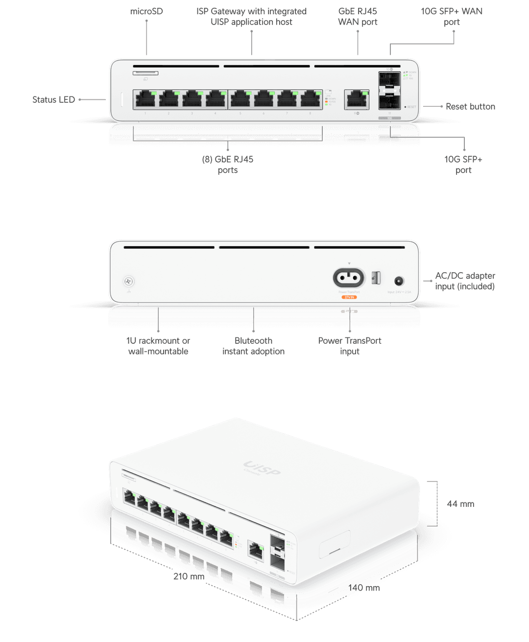 Console UISP