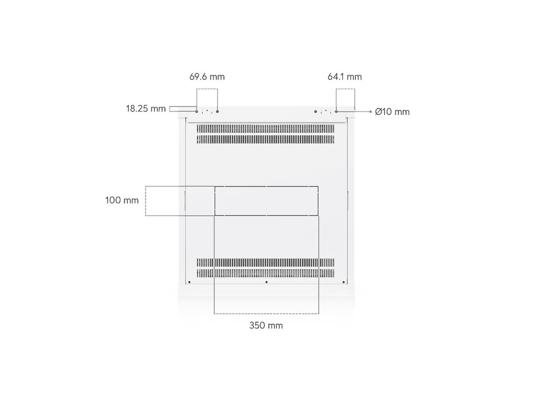 UACC-Rack-12U-Wall-600-G